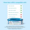 imageAmazon Brand  Mama Bear Diaper Pail Refills for Diaper Genie Pails Unscented 1080 Count 4 Packs of 270 Count270 Count Pack of 1