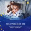 imageAmazon Brand  Mama Bear Disposable Overnight Baby Diapers Hypoallergenic Night Time Protection Size 4 74 Count WhiteSize 5 62 Count