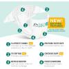 imageAmazon Brand  Mama Bear Gentle Touch Diapers Size 1 196 Count 4 packs of 49Size 2 46 Count