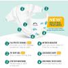 imageAmazon Brand  Mama Bear Gentle Touch Diapers Size 1 196 Count 4 packs of 49Size 5 132 Count