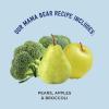 imageAmazon Brand  Mama Bear Organic Baby Food Stage 2 Mango Apple Carrot Peach 4 ounce Pack of 12Stage 2