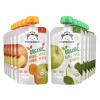 imageAmazon Brand  Mama Bear Organic Baby Food Stage 2 Mango Apple Carrot Peach 4 ounce Pack of 12Stage 2