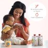 imageAmazon Brand  Mama Bear Organic Baby Food Stage 2 Mango Apple Carrot Peach 4 ounce Pack of 12Stage 2