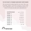 imageAmazon Brand  Mama Bear Plush Protection Diapers  Size Newborn One Month Supply Hypoallergenic Premium Disposable Baby Diapers 128 Count Pack of 4 White and Cloud DreamsSize 6 25 Count
