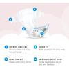 imageAmazon Brand  Mama Bear Plush Protection Diapers  Size Newborn One Month Supply Hypoallergenic Premium Disposable Baby Diapers 128 Count Pack of 4 White and Cloud DreamsSize 6 100 Count
