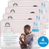 imageAmazon Brand  Mama Bear Plush Protection Diapers  Size Newborn One Month Supply Hypoallergenic Premium Disposable Baby Diapers 128 Count Pack of 4 White and Cloud DreamsNewborn 128 Count