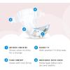 imageAmazon Brand  Mama Bear Plush Protection Diapers  Size Newborn One Month Supply Hypoallergenic Premium Disposable Baby Diapers 128 Count Pack of 4 White and Cloud DreamsSize 6 25 Count