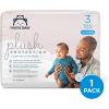 imageAmazon Brand  Mama Bear Plush Protection Diapers  Size Newborn One Month Supply Hypoallergenic Premium Disposable Baby Diapers 128 Count Pack of 4 White and Cloud DreamsSize 3 40 Count