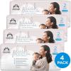 imageAmazon Brand  Mama Bear Plush Protection Diapers  Size Newborn One Month Supply Hypoallergenic Premium Disposable Baby Diapers 128 Count Pack of 4 White and Cloud DreamsSize 2 184 Count