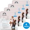 imageAmazon Brand  Mama Bear Plush Protection Diapers  Size Newborn One Month Supply Hypoallergenic Premium Disposable Baby Diapers 128 Count Pack of 4 White and Cloud DreamsSize 5 124 Count