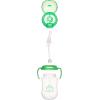 imageAmazon Brand  Mama Bear Silicone Weighted Straw Sippy Cup 9 Ounces Pack of 2 BlueGreen2 Count Pack of 1