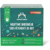imageAmazon Brand  Mama Bear Boys Nighttime Bedwetting Underwear for Overnight Protection Hypoallergenic Size LXL 60125 lbs 38 Count WhiteBoys