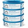 imageAmazon Brand  Mama Bear Diaper Pail Refills for Diaper Genie Pails Unscented 1080 Count 4 Packs of 270 Count270 Count Pack of 4