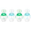 imageAmazon Brand  Mama Bear Silicone Weighted Straw Sippy Cup 9 Ounces Pack of 2 BlueGreen2 Count Pack of 2