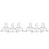 imageAmazon Brand  Mama Bear WideNeck Baby Bottle Nipple BPAFree Medium Flow Pack of 6 Compatible with Mama Bear WideNeck Baby Bottles only6 Count Pack of 1