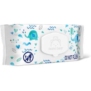 imageAmazon Brand  Mama Bear 99 Water Based Baby Wipes Hypoallergenic for Sensitive Skin Fragrance Free 432 Count 6 Packs of 7272 Count Pack of 1