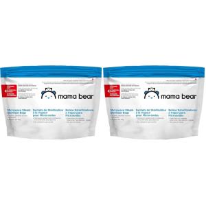 imageAmazon Brand  Mama Bear Sterilizer Bags 10count10 Count Pack of 2