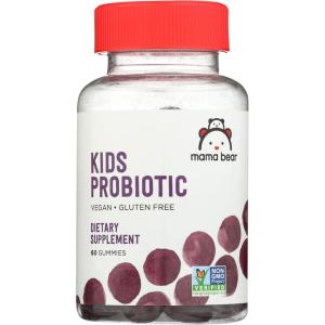 imageAmazon Brand  Mama Bear Vegan Probiotic Berry 60 Gummies 1 Billion CFU per GummyBerry