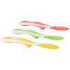 imageAmazon Brand  Solimo Soft Tip Baby Spoons Pack of 12 Multicolor