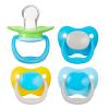 imageAmazon Brand  Mama Bear Baby Pacifier Stage 2 612M BPA Free Colors may vary Pack of 4
